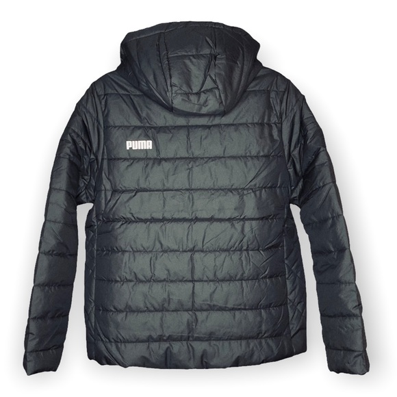 🧨HOT🧨 PUMA ESS S M Essentials Padded Puffer Jacket Hooded Black 848094_01 Winter - Picture 3 of 10